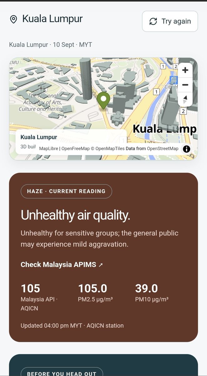 digistories's tweet photo. Did the shower clear the haze?  https://t.co/e5RjDbwNGx has the answer https://t.co/5Uhbc6MeSK