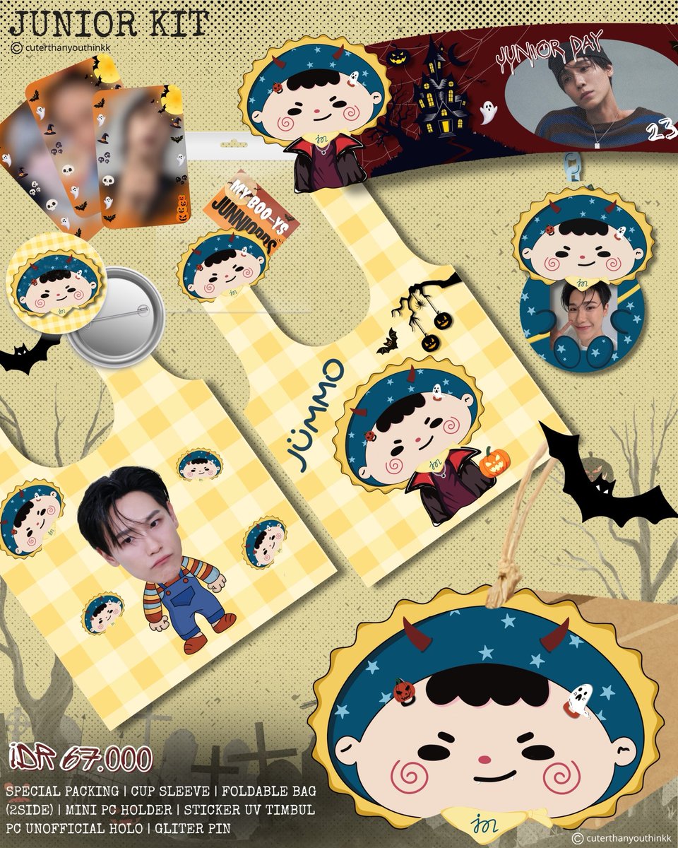 jufisip's tweet photo. 🎃THREE BOO-YS OF SPOKTOBER🎃

Let’s make October extra special by celebrating the birthdays of our three beloved boys, HONGSHI, JUNIOR and NANI 🧛🧛

📅 October 25, 2026
⏱️ 14.00 - 17.00
📍 https://t.co/3XnPYKnVSx Coffee, Tea, and Good Bites Blok-m

Link pendaftaran : https://t.co/9oWXkZd1b3

LIMITED SLOT ‼️

#eventyindeee3 #hongshihoshi #junniorrs #hirunkit_