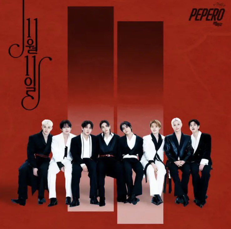 hjspopbase's tweet photo. #HAN Jisung is credited as the lyricist and composer for Stray Kids new collaborated song with the brand Pepero ‘November 11th’ 

—The song has now been officially released on all streaming platforms. https://t.co/KbZJaY3PCE