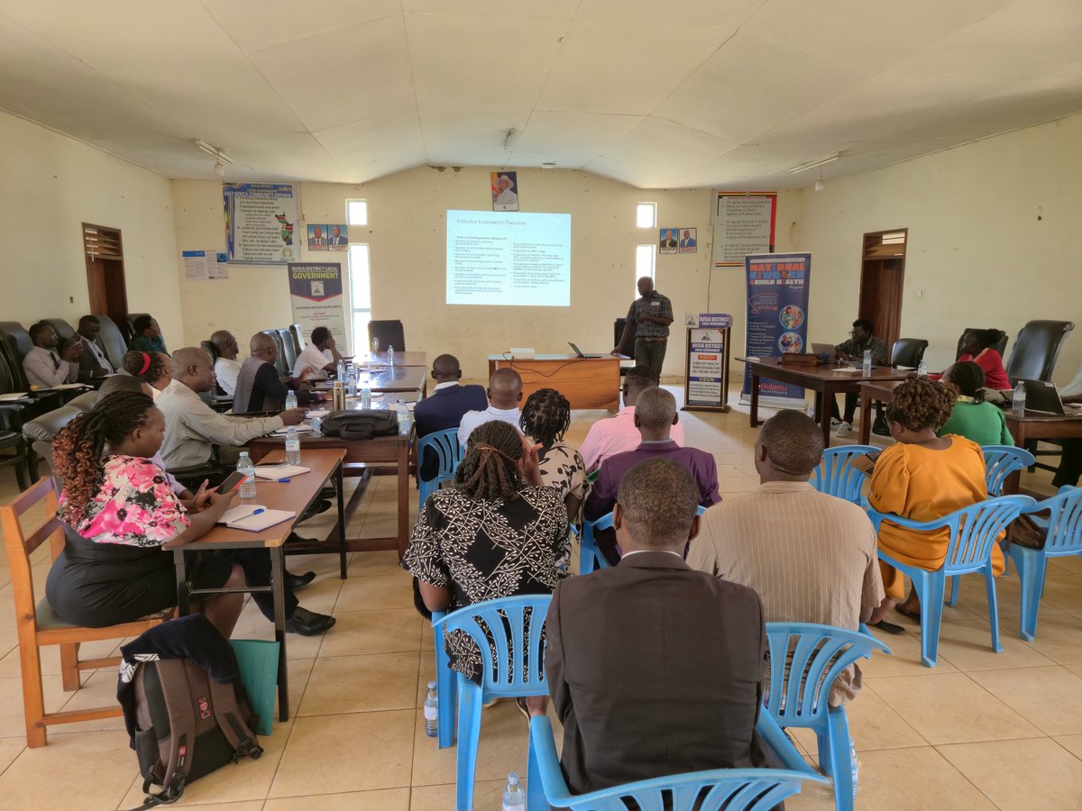 BLocalgovt's tweet photo. #NowOn:Inception for @Bulamu_official is underway at Chango Macho Hall! Stakeholders convening to align on priorities,roles,and next steps for stronger maternal and newborn health services in the District eith overall objective of having a heathy population #BulamuHealthCare #MNH https://t.co/5YjKCj3xqK