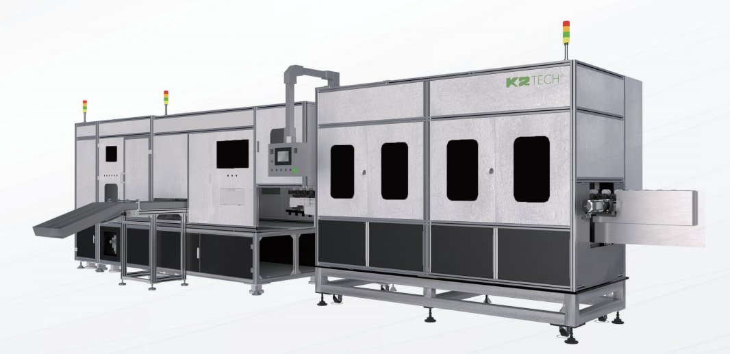 K2TECH_AIVISION's tweet photo. we built the Cylindrical Battery Cell Case AOI Machine.

✅ Detects dents, deformation, contamination, foreign objects, and more.
✅ Supports 4680, 4695 &amp; 46120 cases

Scaling up shouldn't mean quality down. Let's make sure it doesn't. 👇
🔗 https://t.co/r7EEYsu815 https://t.co/ln2p21OxL6