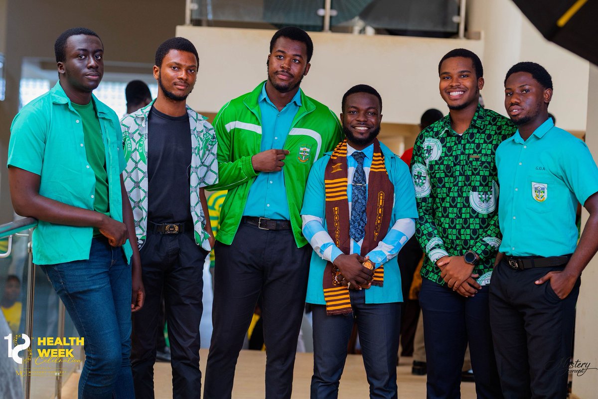 msa_ucc's tweet photo. For today only, UCC MSA has three different factions.
๐ก The Bleoo fraternity.
๐ข The APSU Caucus.
๐ต The Presecans.
Different colours. Different loyalties.
One MSA family. ๐ค๐พ
NSMQ final is upon us. UCCMSA dey rep in grand style ๐ฅ
#NSMQ2026 #UCCMSA https://t.co/BqAhLU2rmK