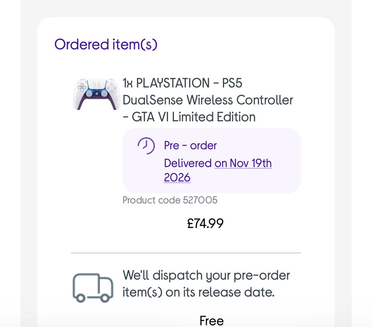 clsimooo's tweet photo. That was the most stressful 22 minutes of my life 🤣 but anyways.. we’ve secured the GTA 6 Controller 🎮😁 #GTA6 https://t.co/qBkUrZc1bo