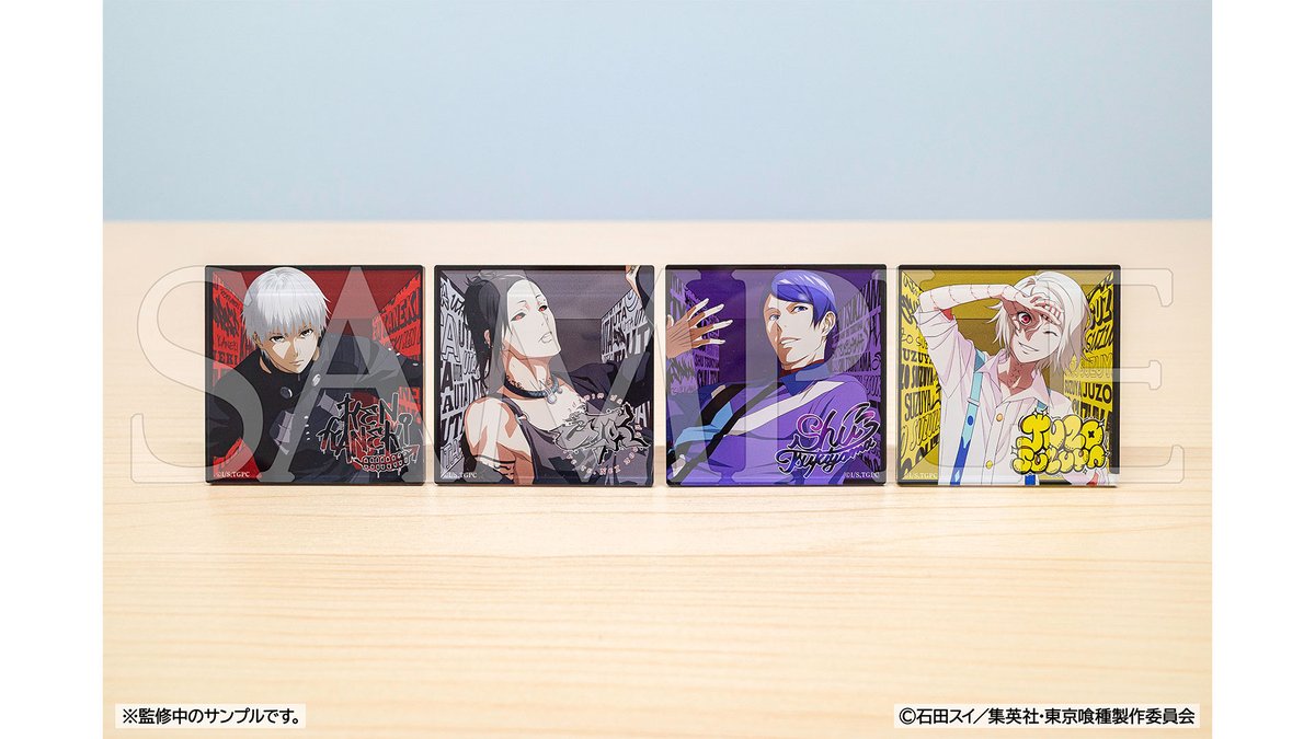 Oshi_Challe's tweet photo. 好評販売中
TVアニメ『東京喰種トーキョーグール』 くじ
ハコナノ

販売期間：10月23日(金)昼12時 まで

「ハコナノ」をテーマにしたオンラインくじが、推しちゃれに登場！
箱型のアクリルジオラマなど、集めて楽しいグッズがラインナップ！