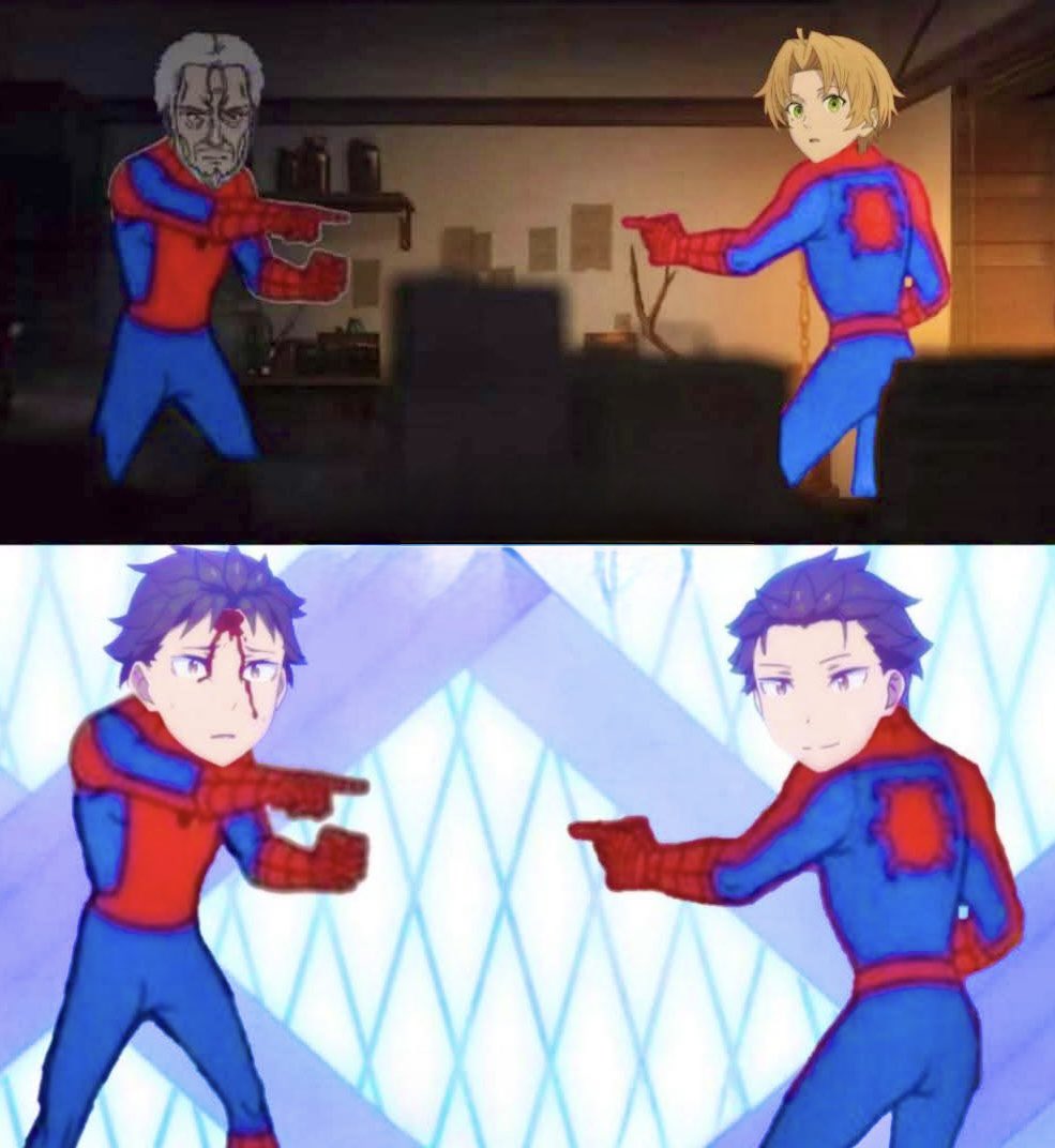 AnimeePost's tweet photo. This week's Isekai episodes be like 😭 https://t.co/aOzI5OIr1z