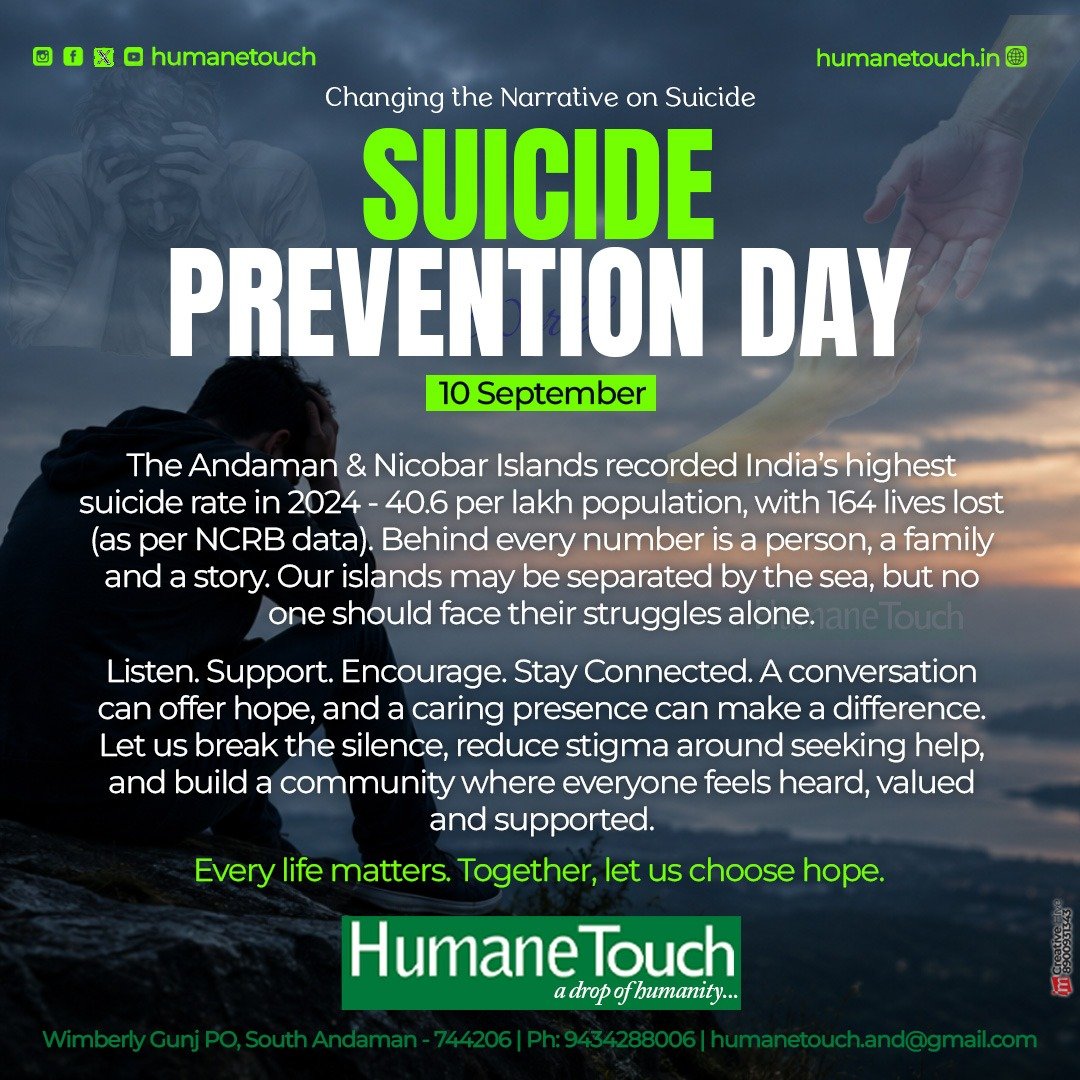 humanetouch_pbl's tweet photo. #SucidePreventionDay
#HumaneTouch 

Changing the Narrative on Sucide

Every life Matters.Together let us Choose Hope https://t.co/N7OurqkTu6