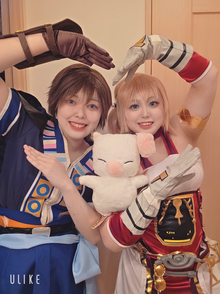 Snow_Rabbit_Cos's tweet photo. セラ＆ノエル＆モーグリ🫶🩷
やっぱり3人揃うとXIII-2のあの雰囲気が出てすっごくいいね！！本番まであと10日…楽しみ！！🎀✨ https://t.co/ZlgwjiNIWU