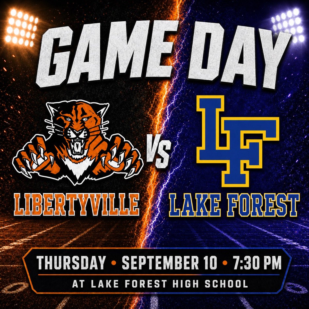 LHSWildcatsFB's tweet photo. Game Day!!! https://t.co/9k8frghwAF