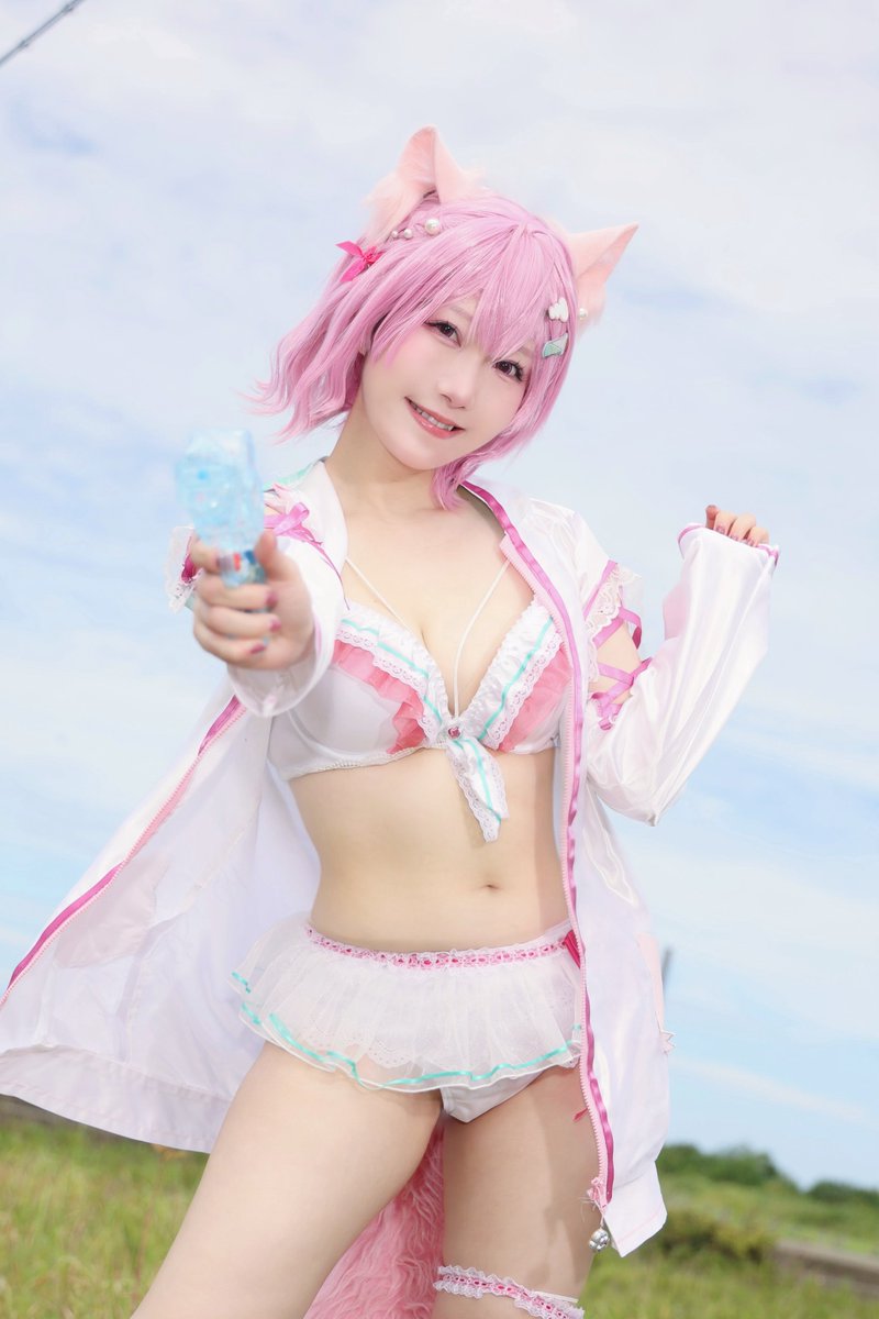 otenkihanamaru's tweet photo. 【cosplay】

hololive / 博衣こより🧪
パーカー水着衣装

photo @masaki__1214 様

#cosplay #カワコス海ロケ
#如月カノンのコスプレ置き場 https://t.co/PFPTc8DRes