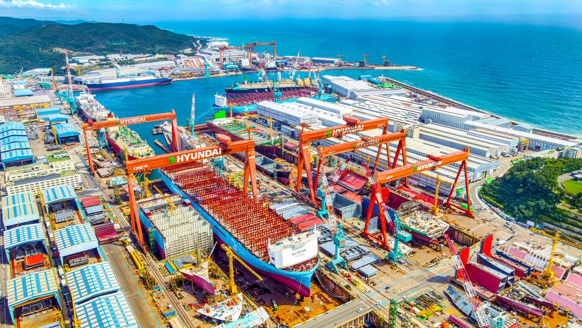 UpdatesChennai's tweet photo. 🚨🚨Big...
HD Hyundai is here to stay!!! 
Tamil Nadu Industries Minister Keerthana says "The proposed HD KSOE/HD Hyundai shipyard at Thoothukudi is progressing into detailed project preparation. Since the Govt of Tamil Nadu signed an MoU with HD KSOE for its first shipyard in India, the state has been advancing Land, Technical Studies, Infrastructure, Central Government coordination,
Environmental Clearances, Supplier 
Localisation and skill training "
