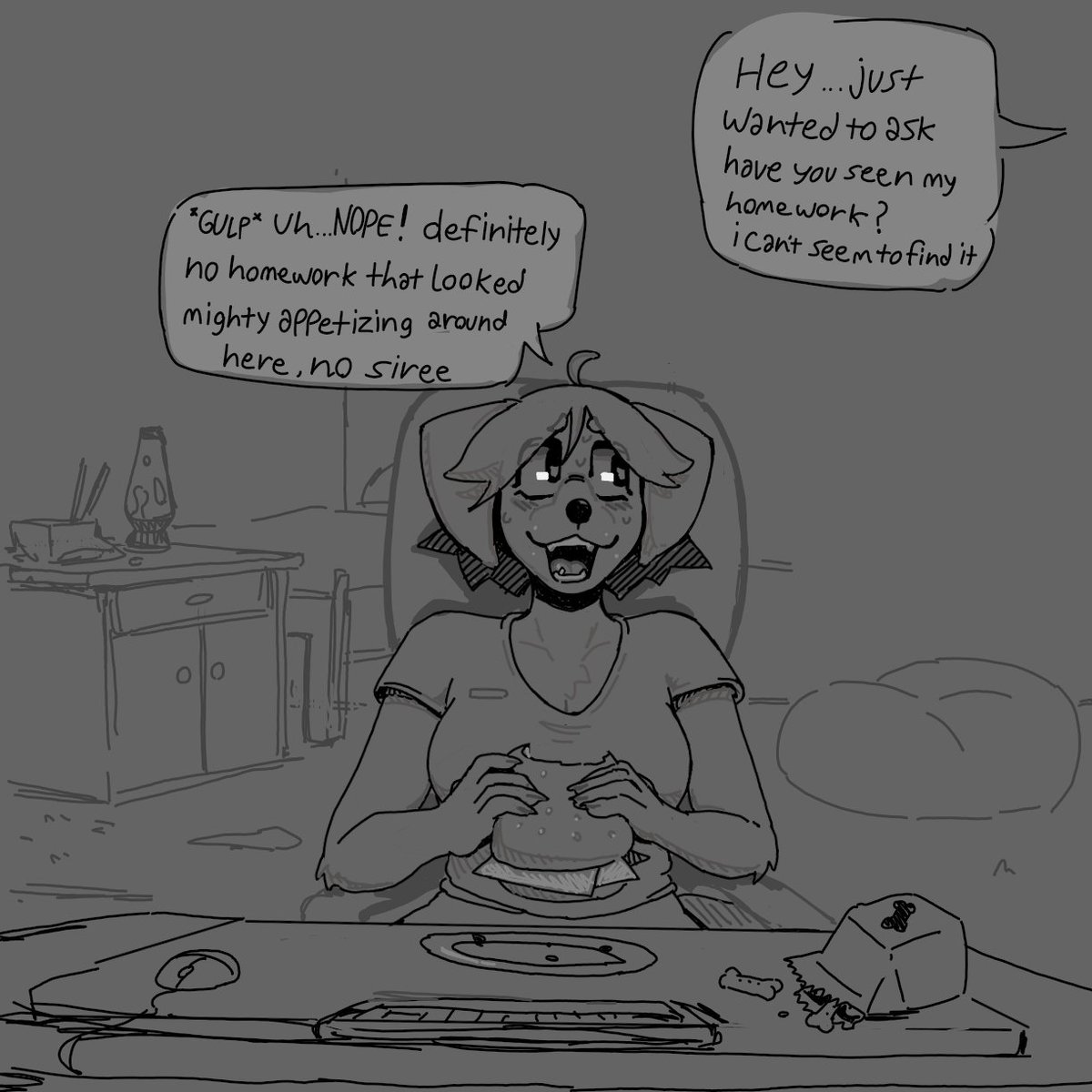 ChipFlints's tweet photo. annoying roommate https://t.co/ZC0O0UCMda