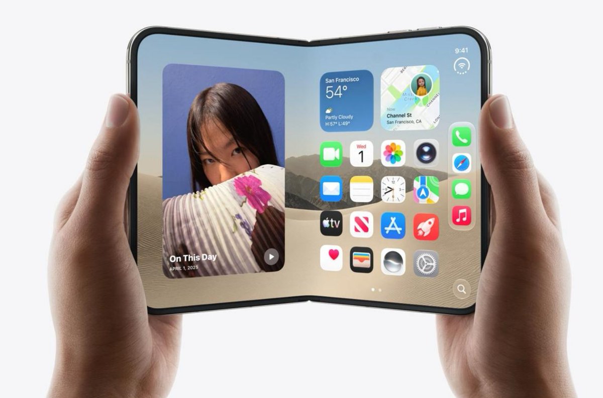 max_melnik22's tweet photo. Screenshot size for the new iPhone Duo

#Apple has unveiled the new foldable iPhone Duo, which features both an outer and an inner display.

Screenshot size
1398 × 2034 pixels
2034 × 1398 pixels
(outer display)

2007 × 2853 pixels
2853 × 2007 pixels
(inner display)

#ASO #iPhone https://t.co/DY4tr4mdLX