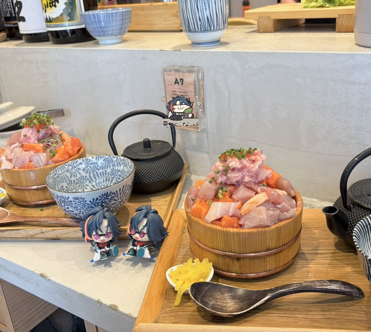 bita_min_v's tweet photo. スシモンもんもんもんすしもんもん
美味しかった^ч^ https://t.co/aD6VTCspFz
