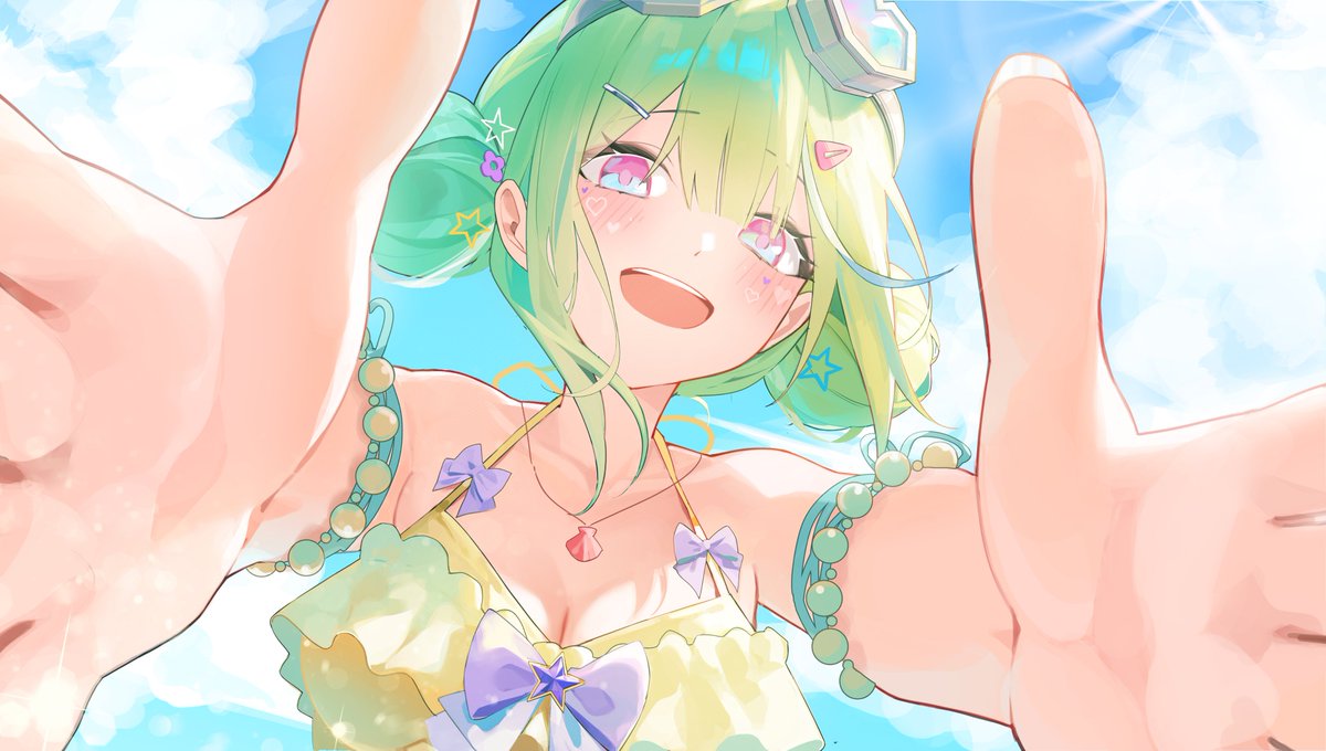 Malmi_jal's tweet photo. #riko_art💚💚💚💚💚💚💚 https://t.co/AHxrWh7m7T