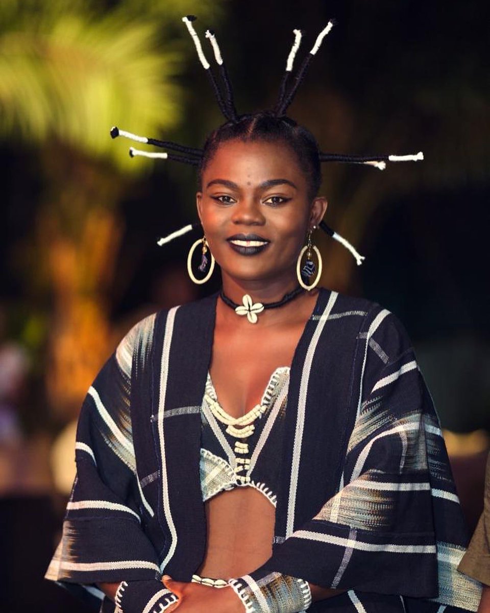 Wiyaala's tweet photo. Wiyaala’s Recognition As Fugu Queen Boosts Demand For The Textile - story via @3musicnetworks  https://t.co/ZdZyjsLBYe https://t.co/puEPsjNqNz