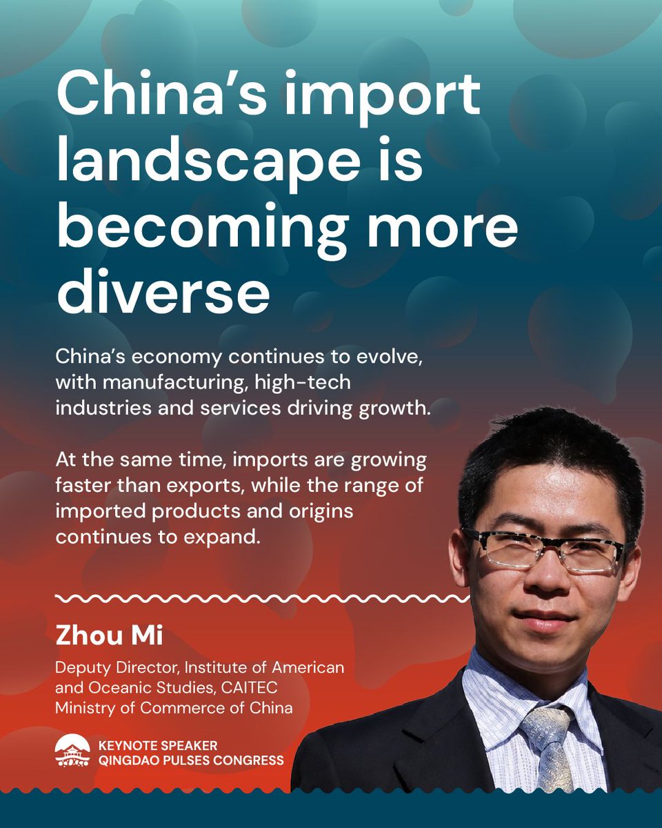 GlobalPulsesGPC's tweet photo. At the Qingdao Pulses Congress, Xu Xiaohu highlighted three key shifts: from volume to value, greater supply-chain diversification, and rising demand for higher-value pulse products.

Become a GPC member and unlock all the content!
https://t.co/1iQqYruGs5

#GPC #Pulses https://t.co/wbkobW5KvW