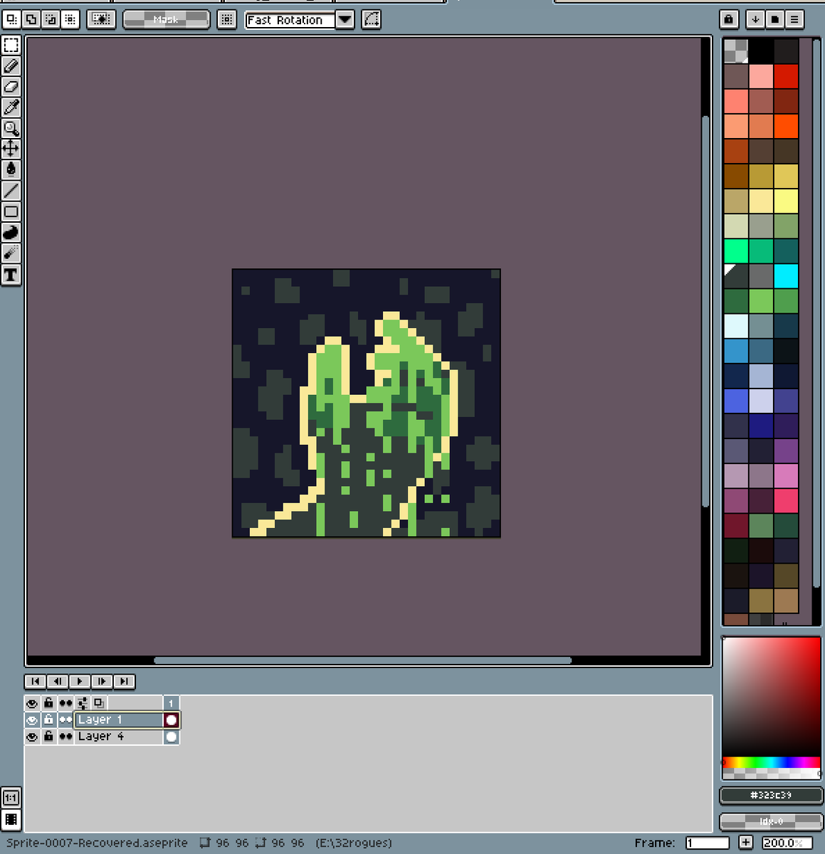WrongMoveStudio's tweet photo. Poison Touch perk icon. The hard part with these icons is always fitting the character into the shape all Touch perks share while still inheriting the school's idea.
#pixelart #gamedev #devlog https://t.co/TDkquE0QQe