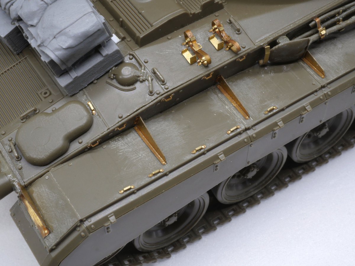 RockkenModel's tweet photo. 1/35 タミヤ M24 チャーフィー制作中です！ https://t.co/l8GPVaEwuK