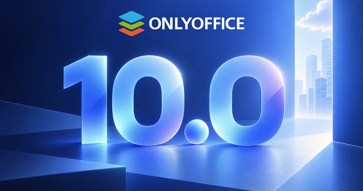 only_office's tweet photo. 📢 #ONLYOFFICE 10.0 is coming this autumn 🔜

New capabilities, more AI providers, stronger security. Online presentation and in-person meetup.

Sneak peek 👉 https://t.co/KRCCdBv0Te https://t.co/OoQ7mpYSX1