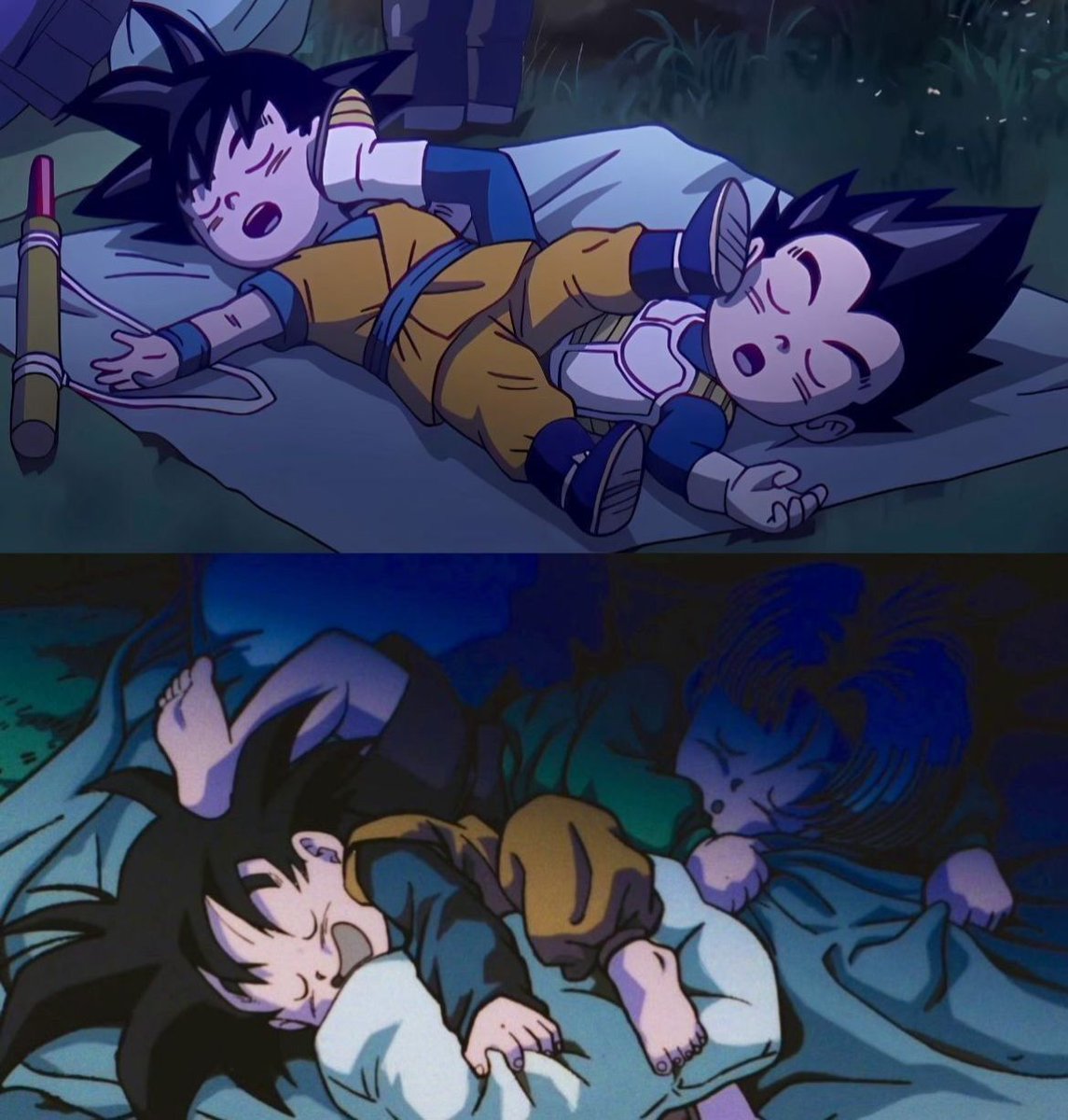 DBZdaily_'s tweet photo. Same vibe https://t.co/4izQX65ksO