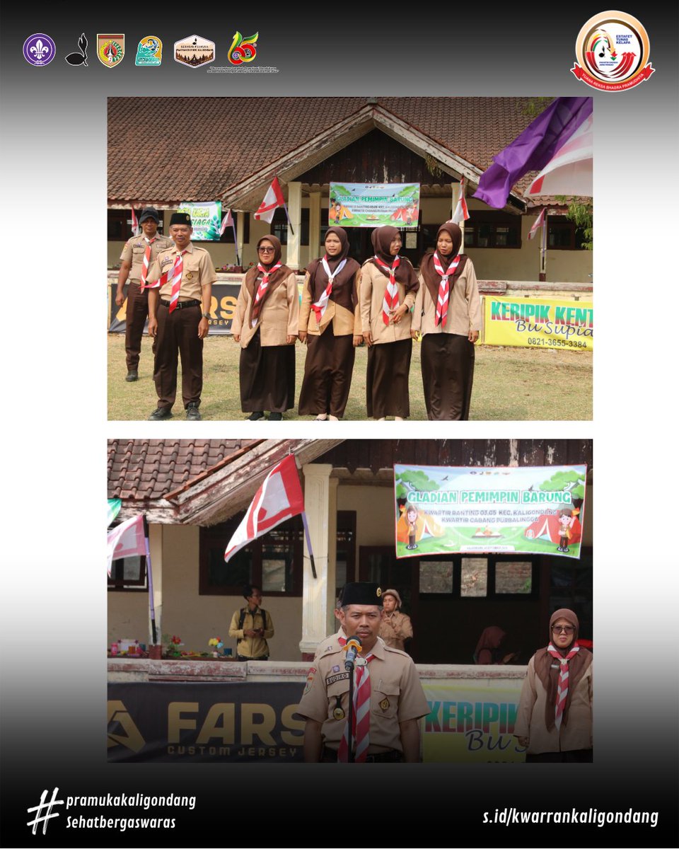 KwarranKaligon1's tweet photo. Gladian pemimpin barung Kwarran Kaligondang #pramukakaligondang #pramuka https://t.co/0bW2EKlYNw