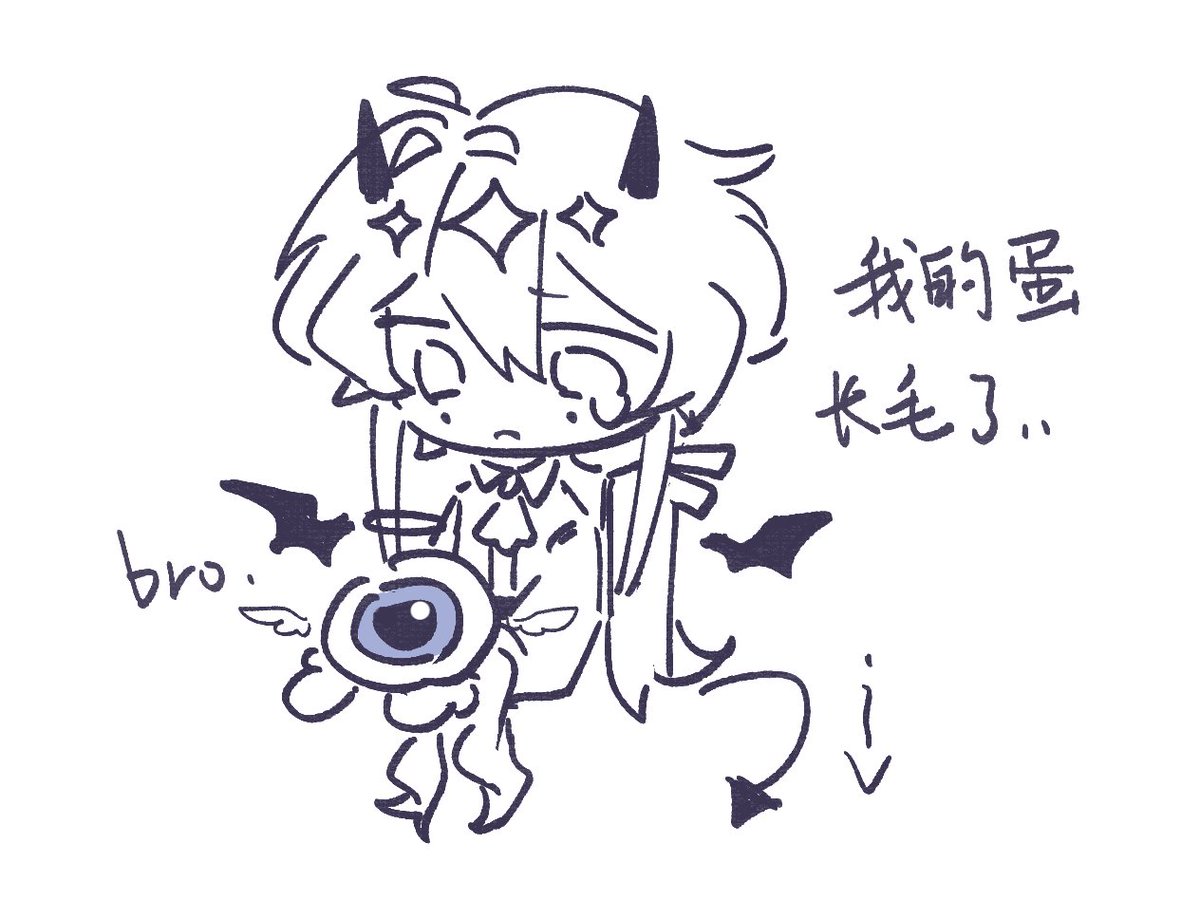 lonelfish's tweet photo. #eggchan 
if egg是学者
喜欢一些长发eggchan。。🤲 https://t.co/zkGpHIfUMc