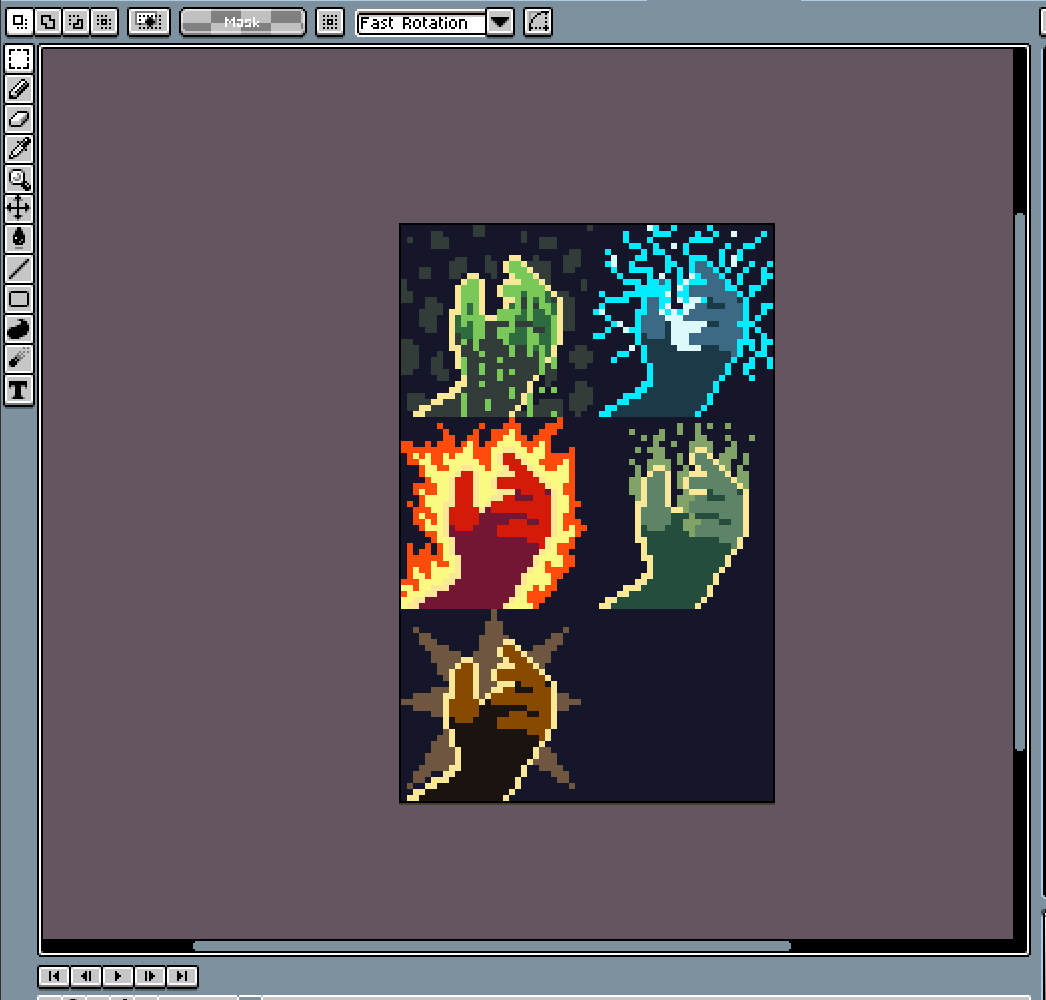 WrongMoveStudio's tweet photo. Poison Touch perk icon. The hard part with these icons is always fitting the character into the shape all Touch perks share while still inheriting the school's idea.
#pixelart #gamedev #devlog https://t.co/TDkquE0QQe