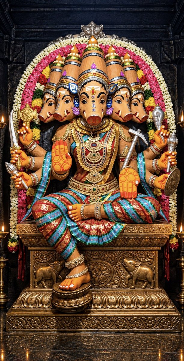 Jayalko1's tweet photo. Varahi Amman https://t.co/6kRJEpBREw