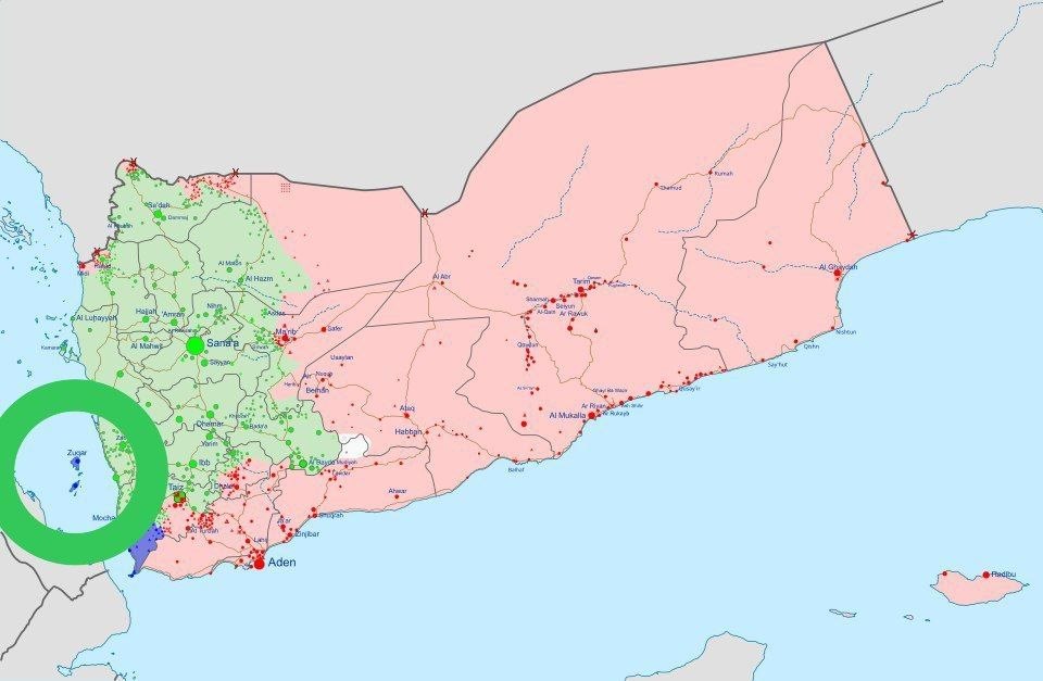 ME_Observer_'s tweet photo. ⚡️🚨 Yemen: Yemeni Armed Forces recaptured Zuqar Island in the southern Red Sea from Saudi-backed forces. The strategic island sits in a major international shipping lane. (IRIB News) https://t.co/1bYSdwl0iJ