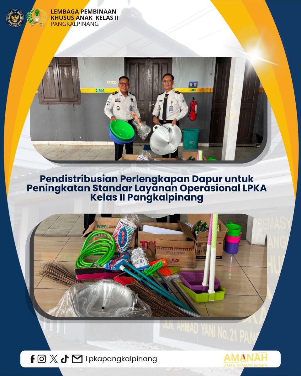 lpkapkpinang's tweet photo. @ditjenpas
@pemasyarakatanbabel 

#kemenimipas
#guardandguide
#ditjenpas
#pemasyarakatanbabel
#kanwilditjenpasbabel
#LPKAPangkalpinang
#setahunberdampak https://t.co/E4SzHlqdwL