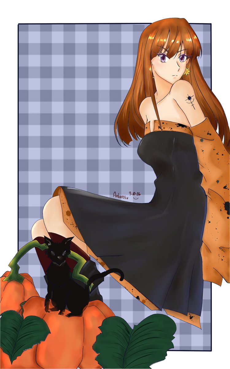 Drawsbyantares's tweet photo. Just practicing and trying to get better every day. I really want to be able to fully draw her story one day ♡

#OC #AnimeArt https://t.co/2HczVLnNzO