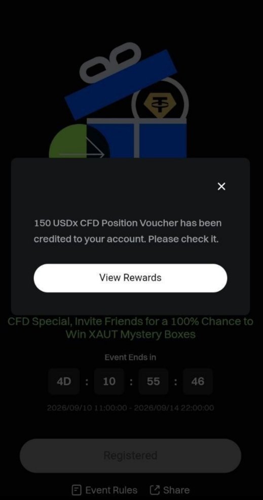 Reusparke's tweet photo. Free 150$ USDx Gate https://t.co/I88NRUJv9b