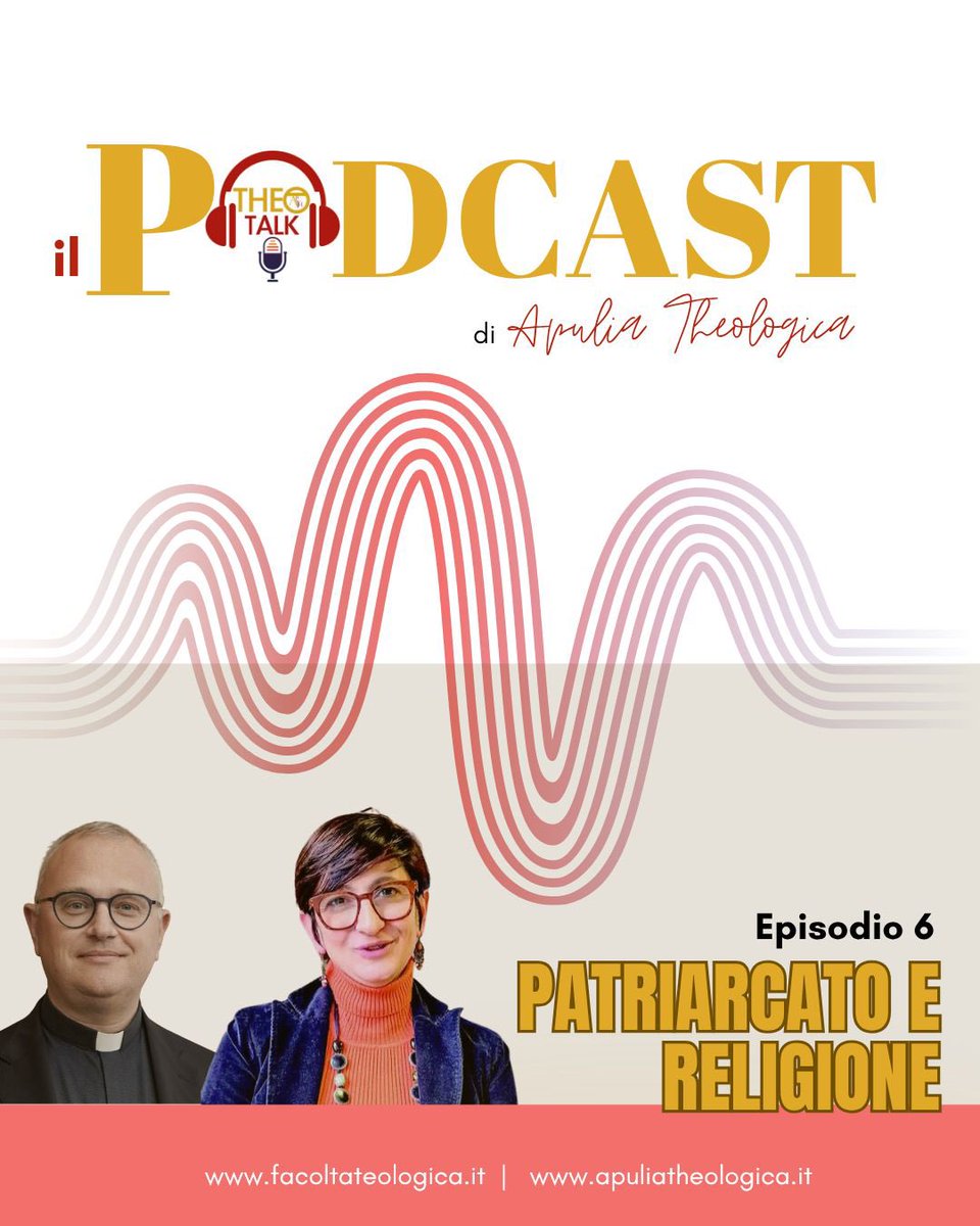 FacoltaPugliese's tweet photo. Theo-Talk - Episodio 6: Patriarcato e religione.
Cosa dice la ricerca teologica a riguardo?

@frazacc ne parla con Simona Segoloni Ruta presidente del CTI.

Ascolta qui e metti 5 stelle sulle piattaforme:   
https://t.co/gfrJerdpPw https://t.co/6MEbhKIMJE