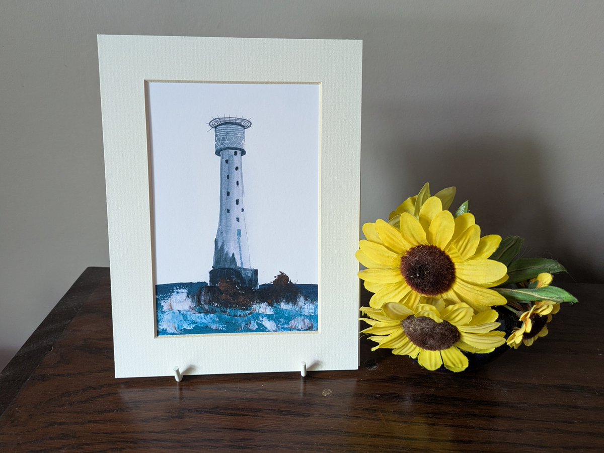 fionaduncan31's tweet photo. A small print can make a lovely #GiftIdea that is easy to post
Bishop Rock #lighthouse near the #ScillyIsles, perfect for anyone who loves #Sailing
#ElevensesHour #UKMakers #Nautical #SmallBusiness
https://t.co/2iwhb22718 https://t.co/fqxLAroBk4