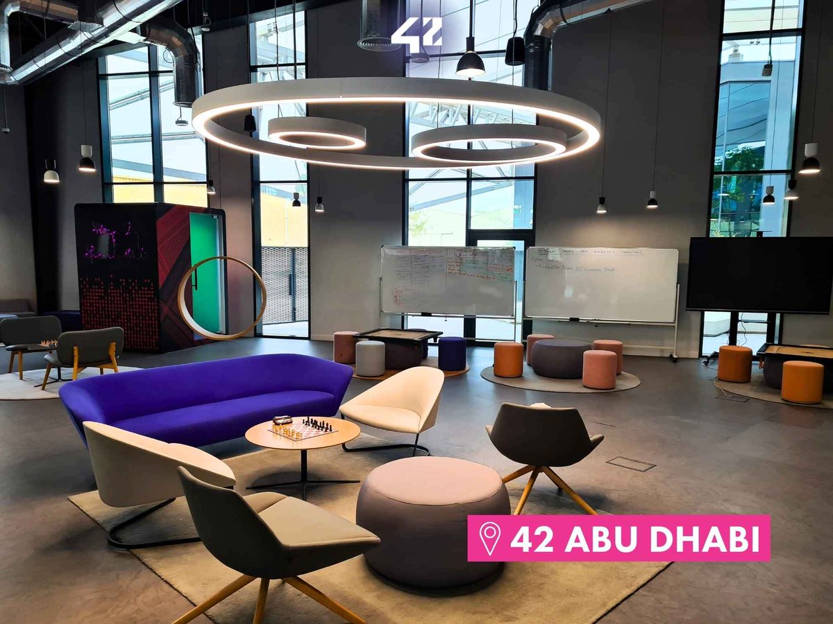 42Network's tweet photo. A couple weeks ago, we shared an appreciation post for the beauty of 42 campuses worldwide, exteriors edition✨. But the interiors are designed with as much character and love as what you see from the street. Step inside with us 🫴.

#42Network #42BeyondTheCode #InteriorDesign https://t.co/vdeN2rGpMU