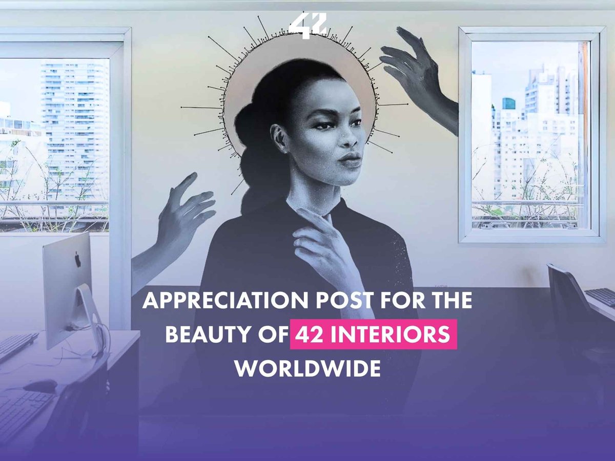 42Network's tweet photo. A couple weeks ago, we shared an appreciation post for the beauty of 42 campuses worldwide, exteriors edition✨. But the interiors are designed with as much character and love as what you see from the street. Step inside with us 🫴.

#42Network #42BeyondTheCode #InteriorDesign https://t.co/vdeN2rGpMU