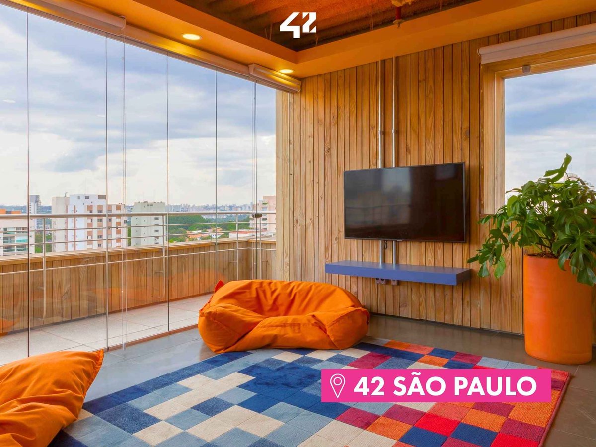 42Network's tweet photo. A couple weeks ago, we shared an appreciation post for the beauty of 42 campuses worldwide, exteriors edition✨. But the interiors are designed with as much character and love as what you see from the street. Step inside with us 🫴.

#42Network #42BeyondTheCode #InteriorDesign https://t.co/vdeN2rGpMU