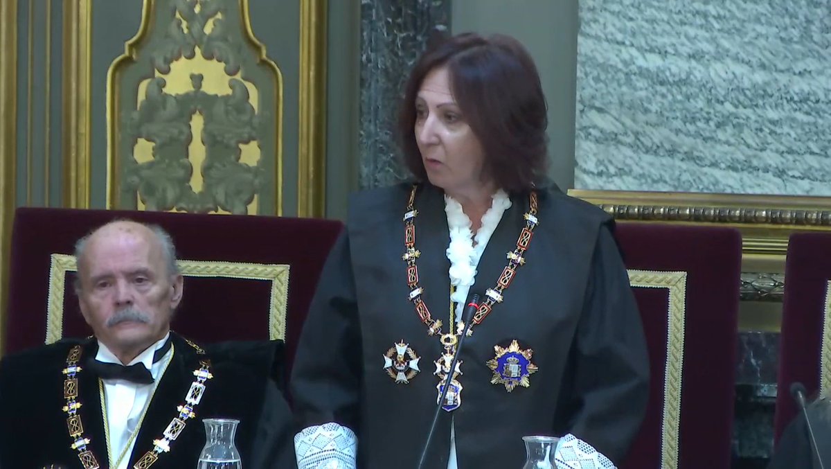 fiscal_es's tweet photo. 🔴 DIRECTO | La Fiscal General del Estado, Teresa Peramato Martín, informa sobre la evolución de la criminalidad y la prevención de delitos del último año.

▶️ Puedes seguirlo aquí: https://t.co/rC6NAuVO40 https://t.co/VzSFm34swK