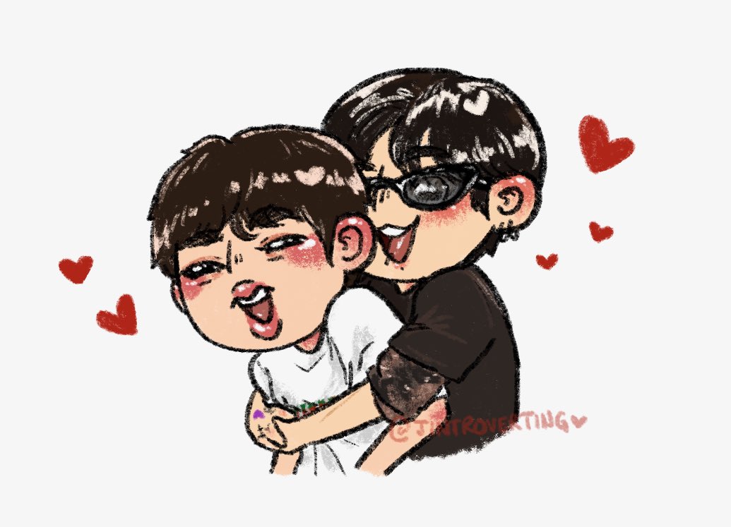 jintroverting's tweet photo. jin-hyung’s bodyguard ❤️ https://t.co/Zg9Ci3AH8q