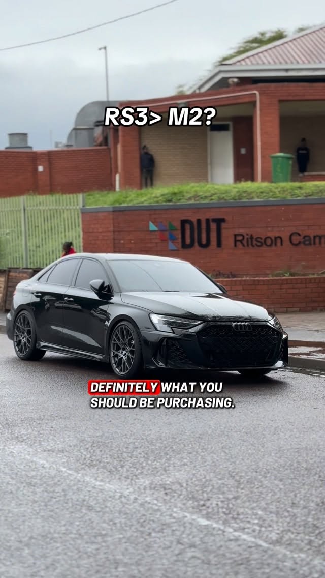 SharanRiff0lam's tweet photo. The Audi RS3 is definitely the right car! It may not be the absolute best, but among its competitors, it’s definitely the KING! https://t.co/bRetnLFFOc