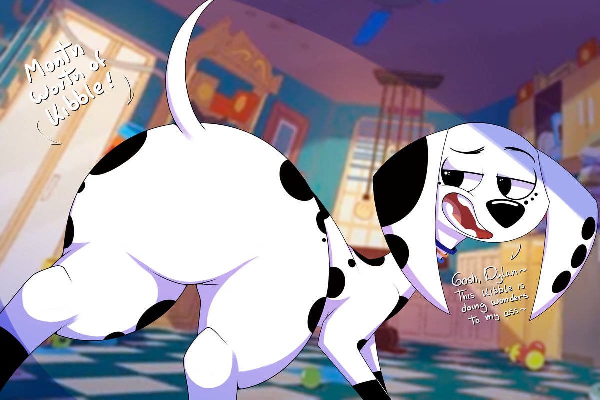 PoofySheriff's tweet photo. Damn, guess that new kibble did leaved a mark on Dolly, not that she is complaining about it~
Doorframes are not gonna last with her around, huh~ https://t.co/PT6gNrquGr