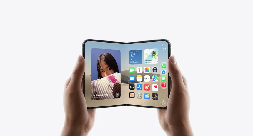 PauMorera_'s tweet photo. Apple llega años tarde a los plegables.

Y aun así, probablemente sea quien consiga que se conviertan en mainstream.

No por ser la primera.

Por ser Apple.

#AppleEvent #iPhoneDuo https://t.co/nLfH35xmbg