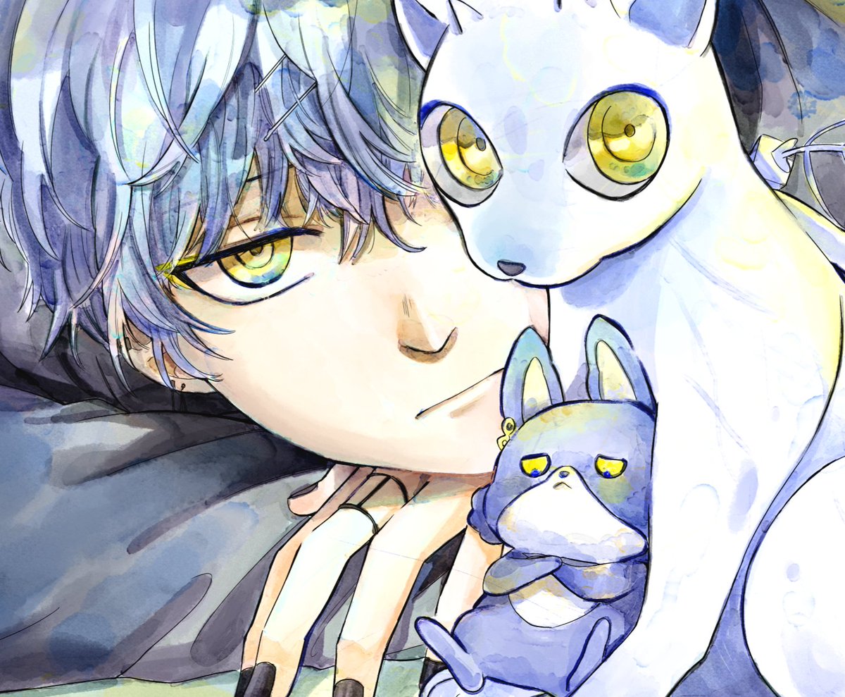 b9c_oo's tweet photo. 良く似た目線🐺 https://t.co/pJ1ouQBCAs