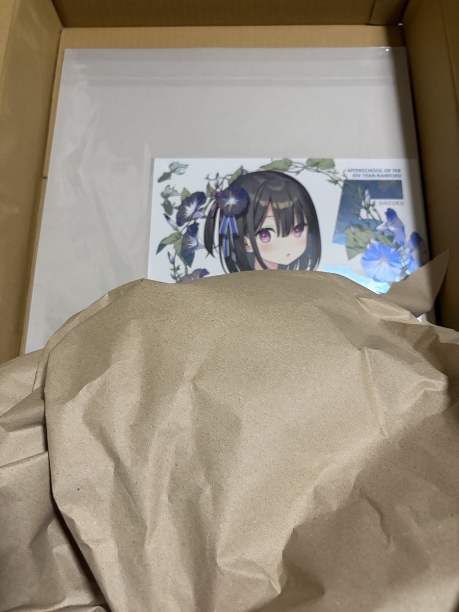 guapsthwa's tweet photo. 今年もカントク先生のコミケのセットが届いた（際どい為、隠しています）
これかなりでかいけど現地で買う人はこれ何使って折れたりしないように持ち運んでるんだろう？ https://t.co/eXFMDWyxlL
