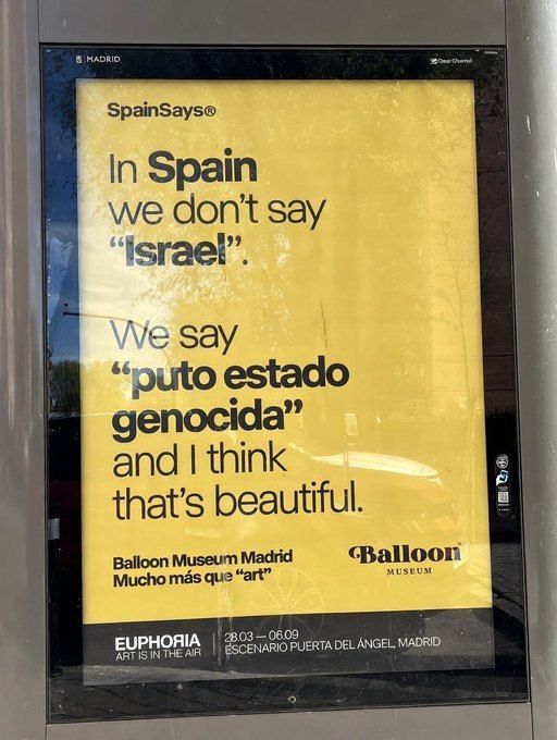 InsiderWorld_1's tweet photo. Spain  stands with humanity https://t.co/r7WbiBNPpm