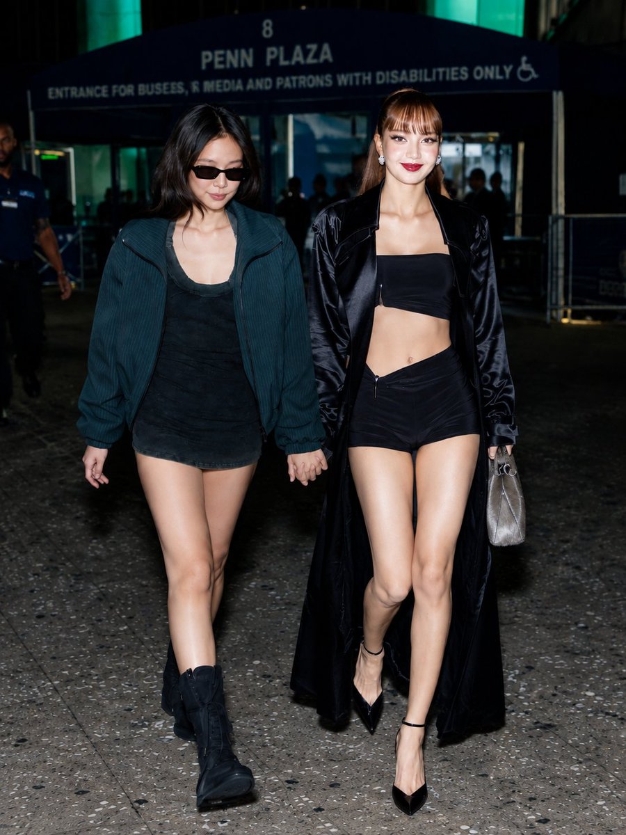 rubyaleister's tweet photo. Jennie and Lisa spotted together in New York.
Jenlisa 🖤

#JENLISA https://t.co/cGfsNCQChH