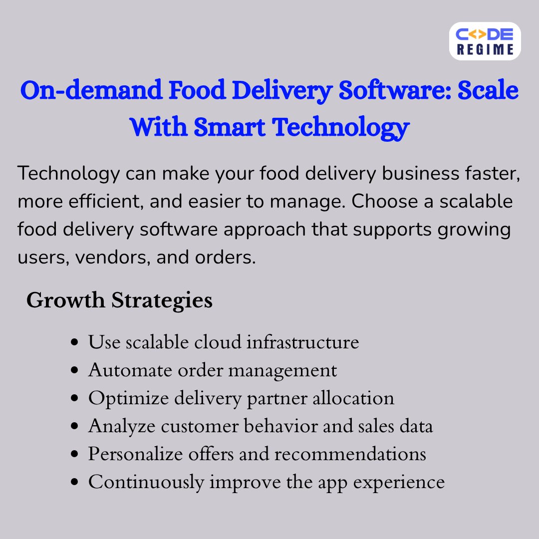 RegimeCode's tweet photo. Start your ready to launch food delivery business with Code Regime.
https://t.co/Wp4DMON2Rp
#FoodDeliveryApp #UbereatsClone #USA #Canada #UK #Germany #France #UAE #SaudiArabia #Qatar #Kuwait #Singapore #UbereatsCloneScript #Startup #BusinessIdeas #Entrepreneur #CodeRegime https://t.co/YSrXc4dAkq