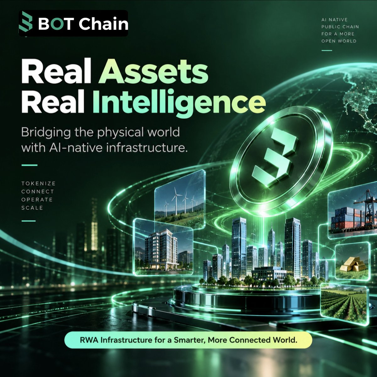 BOTChain_ai's tweet photo. Real-world assets are moving on-chain. 
AI is learning to act on-chain.

Put the two together, and things get interesting. 👀
Real assets. Smarter infrastructure. New possibilities. 🌐 https://t.co/kj35PgIQb8