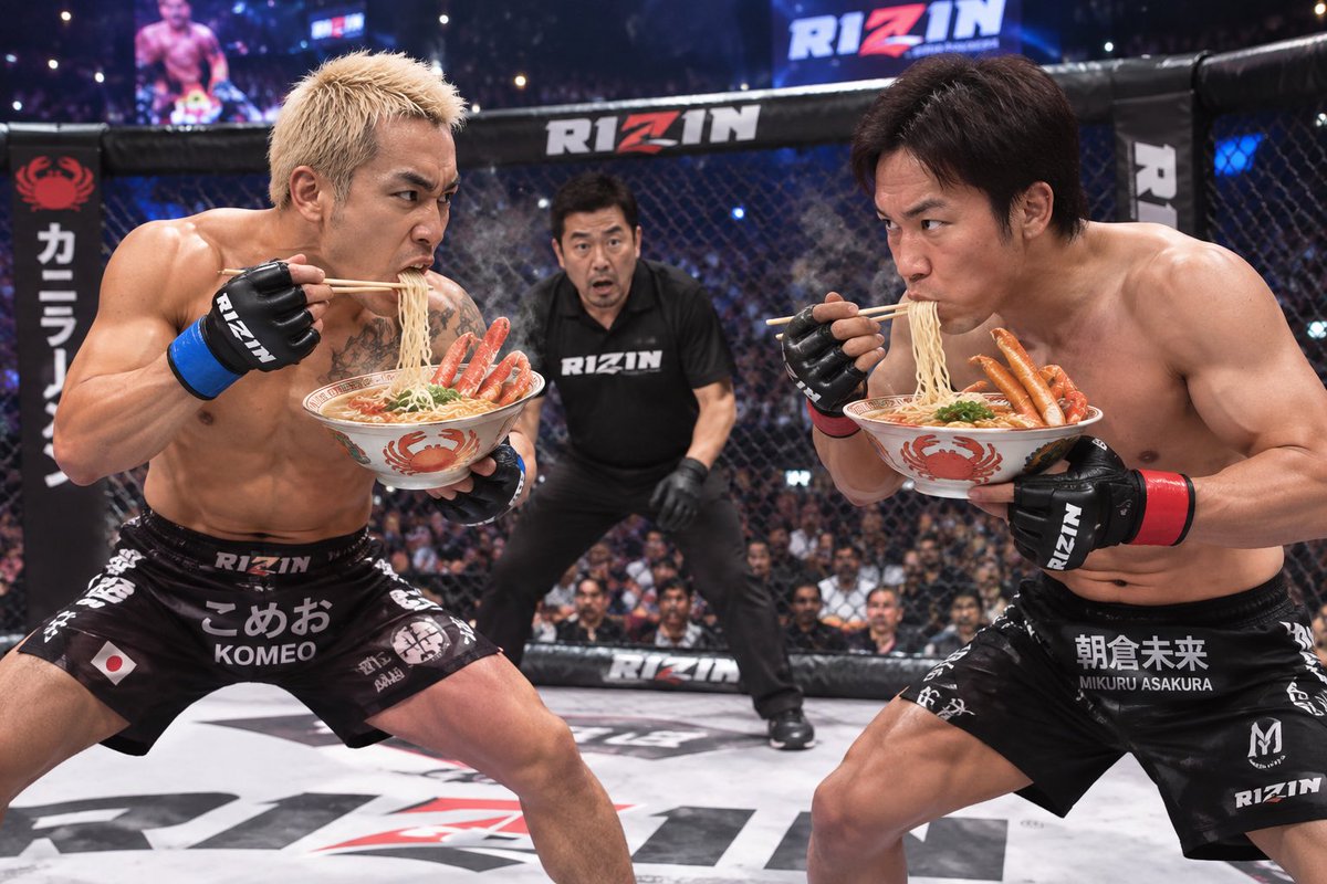 CDoge56959g's tweet photo. どっちが先に色んな意味で倒れるか勝負！
#kom #RIZIN #ラーメン #こめお　#朝倉未来 #komennasai  #memecoin #sol
CA 2okcNZ3P3Do33VLXAxj97pHXTZyV4bcFEw4bzVFmpump https://t.co/9vn7T5FZHo