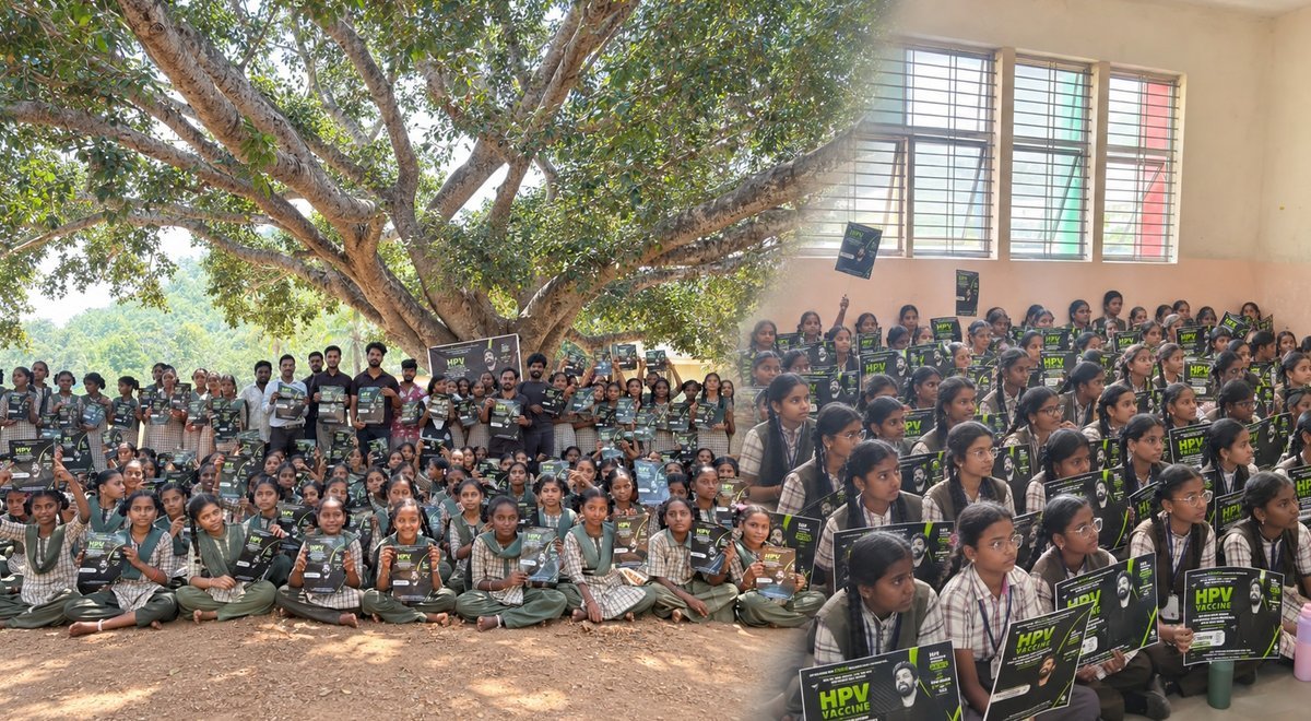TheCineGossips's tweet photo. ❤️‍🔥 #AAFA — Service Beyond Cinema!

#AlluArjun fans conducted 820 HPV awareness programmes across 8 regions, reaching nearly 3 lakh girl students. 🙌

A remarkable example of how a fan community can turn admiration into meaningful social impact. https://t.co/KTm8ls8PWI